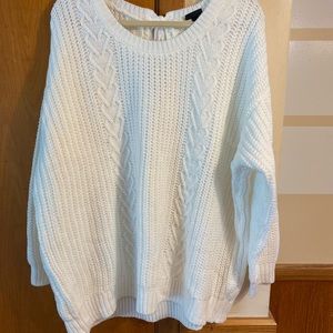 Torrid off white nwt sweater
